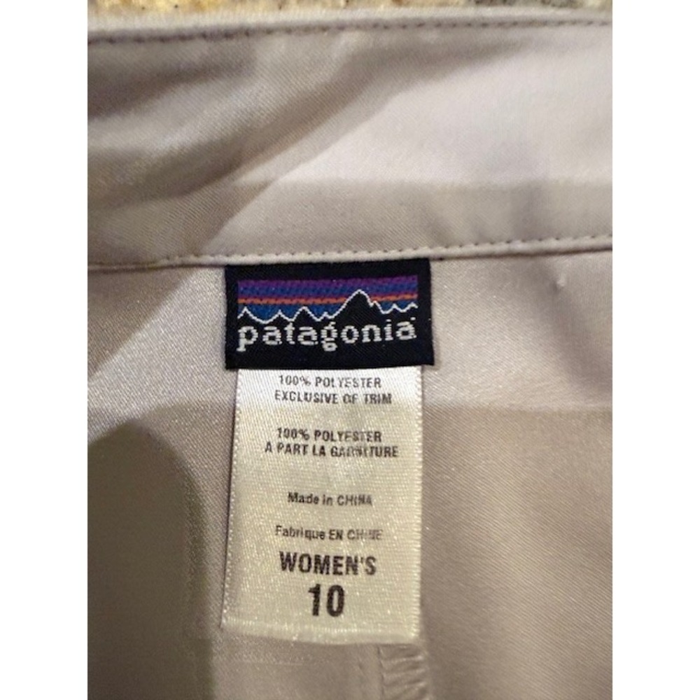 Patagonia Skirt Womens 10 Lightweight Outdoors Lightweight Khaki - Picture 2 of 5